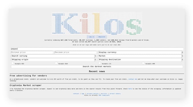 dark web search engines 2026