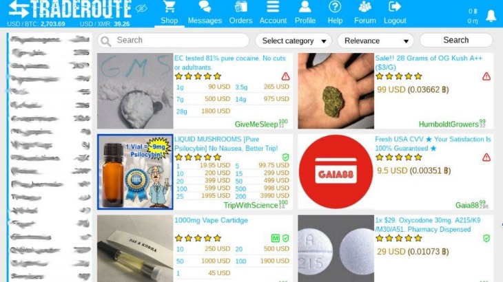 dark matter darknet market